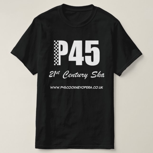 Banda P45 T-Shirt (Frente do Design)
