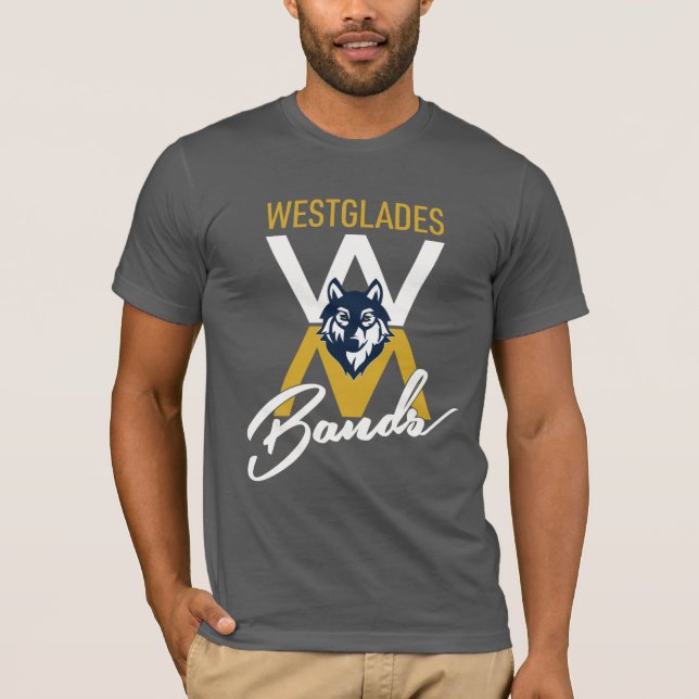 Banda T-Shirt para Westglades Adultos (Frente)