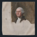 Bandana Anthaeneum George Washington 1rua Presidente dos E<br><div class="desc">O trabalho mais conhecido de Gilbert Stuart é o retrato inacabado de George Washington, conhecido como O Athenaeum. No dia 30 de abril de 1789, George Washington, parado na sacada do Federal Hall em Wall Street em Nova Iorque, fez seu juramento de presidente dos Estados Unidos. "Como a primeira coisa,...</div>