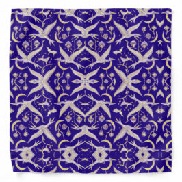 Bandana Aves Fantásticas Espelharam Scarf