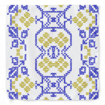 bordado folk em cores ucranianas