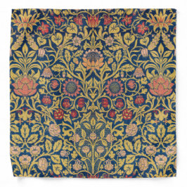 Bandana Bright Violet e Columbine (por William Morris)