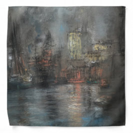 Bandana Busy Harbour (por Glenn Cooper Henshaw)