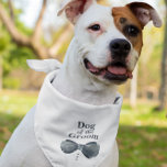 Bandana Cachorro do Groom | Cachorro de Casamento<br><div class="desc">Quem não quer mostrar seus bebês-peles em um dos dias mais especiais em suas vidas? Design apresenta uma bela gravata de arco e camisa abotoada para baixo. "Cachorro do noivo" com o nome do animal no canto oposto. Adicione seu texto personalizado a este design usando as caixas "Editar este modelo...</div>