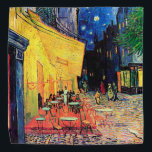 Bandana Cafe Terrace na Noite, Vincent van Gogh, 1888<br><div class="desc">Vincent Willem van Gogh (30 de março de 1853 - 29 de julho de 1890) era um pintor holandês impressionista poste que se encontra entre as figuras mais famosas e influentes da história da arte ocidental. Em pouco mais de uma década, criou cerca de 2.100 trabalhos de arte, incluindo cerca...</div>
