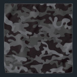 Bandana CAMO Cinza e preto<br><div class="desc">Cinza e preto CAMO Bandana</div>