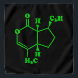 Bandana Catnip Nepetalactona Fórmula Química Molecular<br><div class="desc">Nepetalactona Catnip Molécula ~ Composto Orgânico De Fórmula Estrutural Química Por Esqueleto. A Globe Trotters é especializada em imagens idiossincráticas de todo o mundo. Aqui você encontrará Cartões de Saudação,  Cartões Postais,  Posters,  Capas de telefone,  Adesivos,  Mousepads e muito mais.</div>