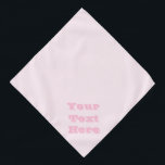 Bandana Cor Sólida do Pastel Branca Pálida Rosa Rosa Rosa<br><div class="desc">Pet Bandana impressa com a ilustração de fundo Cor Sólida Pela Cor Branca Cor Rosa Penta e Pálida, e seleciona os produtos pelo compro TheFabricSeal sob demanda em Zazzle.com #ZazzleMade https://www.zazzle.com/store/thefabricseal TheFabricSeal ©️ Original. A cor rosa-rosa do Pastel é uma matiz suave e quente que combina a suave pincelada de...</div>