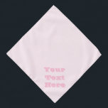 Bandana Cor Sólida do Pastel Branca Pálida Rosa Rosa Rosa<br><div class="desc">Pet Bandana impressa com a ilustração de fundo Cor Sólida Pela Cor Branca Cor Rosa Penta e Pálida, e seleciona os produtos pelo compro TheFabricSeal sob demanda em Zazzle.com #ZazzleMade https://www.zazzle.com/store/thefabricseal TheFabricSeal ©️ Original. A cor rosa-rosa do Pastel é uma matiz suave e quente que combina a suave pincelada de...</div>