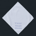 Bandana Cor Sólida do Pastel Branco Suave Cinza<br><div class="desc">Bandana Perfect para seus animais impressos com a ilustração de fundo de cor sólida de pastel branco suave da Cinza Periwinkle e selecionados produtos pelo compro de impressão de FabricSeal sob demanda em Zazzle.com #ZazzleMade https://www.zazzle.com/store/thefabricseal TheFabricSeal ©️ Original. Periwinkle é uma cor chamada a partir de uma flor com o...</div>