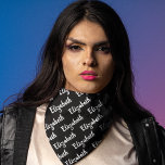 Bandana Crie seu próprio nome personalizado<br><div class="desc">Crie seu próprio nome Bandana personalizada</div>