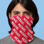 Bandana Crie seu próprio nome personalizado<br><div class="desc">Crie Seu Próprio Nome Bandana Personalizada. Adicione facilmente um nome no modelo e faça uma bandana elegante para si mesmo ou um presente de aniversário ou de Natal para a família ou amigos.</div>