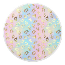 Bandana de Pele de Leopardo em Cores Pastel