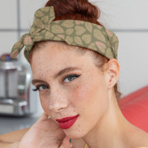 Folhas de Bolinhas Verdes e Rosa