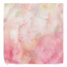 Fundo Floral Cor-de-Água Rosa