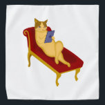 Bandana Gato com clipart do dispositivo<br><div class="desc">Ilumine alguém dia com este gato com o presente do clipart do dispositivo.</div>