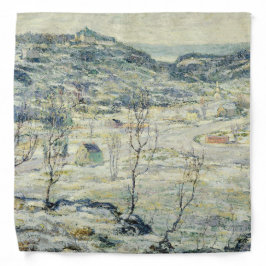 Bandana Harlem Valley, no inverno (cena de Nova Iorque)