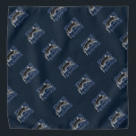 Bandana Homens Reais Adoram Gatos de Aço Azul<br><div class="desc">Homens Verdadeiros Adoram Gatos em estilo verde em uma decoração de aço azul. Um presente de declaração na moda humorístico para amantes de gatos, é claro, e para aqueles que amam que tentam lidar com o animal de estimação da família. Aqui está uma pequena amostra de nossos produtos temáticos amantes...</div>