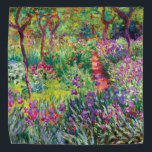 Bandana Jardim Íris por Claude Monet<br><div class="desc">Por favor,  visite minha loja para obter design mais interessante e mais opções de cores.
=> zazzle.com/colorfulworld*</div>