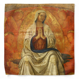 Bandana Madonna em Gloria (Virgem Maria Enthroned)