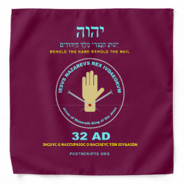 Bandana Mão de YHVH
