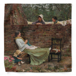 Bandana Mulheres conversando sobre o Muro do Jardim (Gossi