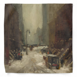 Bandana Neve em Nova Iorque (inverno em NYC)