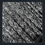 Bandana Padrão de Abstrato de tendências modernas a preto<br><div class="desc">2024</div>