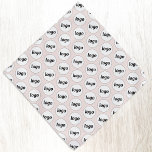 Bandana Padrão do logotipo Promocional comercial Marca cor<br><div class="desc">Adicione seu próprio logotipo a este simples padrão de agrupamento de um produto de promocional para sua empresa. Vista-os você mesmo, dê-os ao seu cão, ao seu funcionarios e funcionários como parte de seu uniforme, ou aos seus clientes e clientes e seus animais de estimação. Excelente de eventos comerciais e...</div>