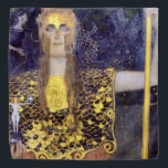Bandana Pallas Athena, Gustav Klimt<br><div class="desc">Gustav Klimt (14 de julho de 1862 - 6 de fevereiro de 1918) foi um pintor simbólico austríaco e um dos membros mais proeminentes do movimento Secessão de Viena. Klimt é notado por suas pinturas, murais, esboços, e outros objetos de arte. Além de suas obras figurativas, que incluem alegorias e...</div>
