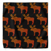 Patina Moose Idade Padrão Cortado