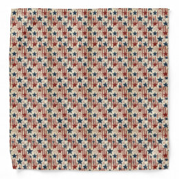 Bandana Patriótico 4 de Julho, Estrelas Listras, Americana