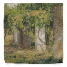 Bandana Pérgola Com Uvas De Vinho (Paisagem De Vinha)