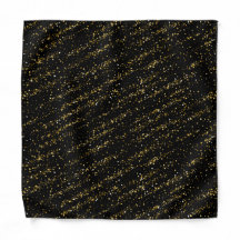Pontos do Triângulo Dourado Fundo Preto Luxo Brilh