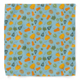 Bandana Pumpkin De Queda E Pestanejo No Teal