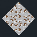 Bandana Raça de bicho-da-baliza - cinza<br><div class="desc">Raça de bicho-da-baliza - cinza</div>