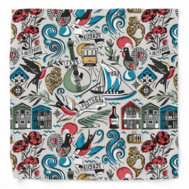 Bandana Saudade // motivos populares de Portugal