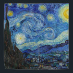 Bandana Starry Night, Vincent van Gogh<br><div class="desc">Vincent Willem van Gogh (30 de março de 1853 - 29 de julho de 1890) foi um pintor holandês impressionista poste que se encontra entre as figuras mais famosas e influentes da história da arte ocidental. Em pouco mais de uma década, criou cerca de 2.100 trabalhos de arte, incluindo cerca...</div>