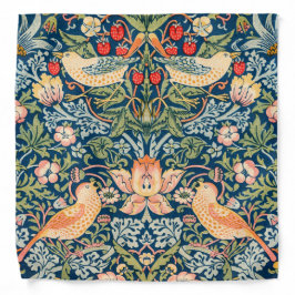 Bandana Strawberry Thief (por William Morris)