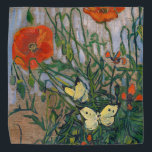 Bandana Vincent van Gogh - Borboletas e papagaios<br><div class="desc">Borboletas e papagaios - Vincent van Gogh,  Oil on Canvas,  1890</div>