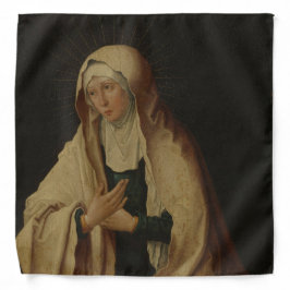 Bandana Virgem Maria velada (por Lucas van Leyden)