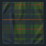 Bandana Xadrez Vermelha Verde Tartan  escocesa Xadrez<br><div class="desc">Bandana,  Xadrez de Tartan verde azul e vermelho. Excelente para você ou para animais de estimação!</div>