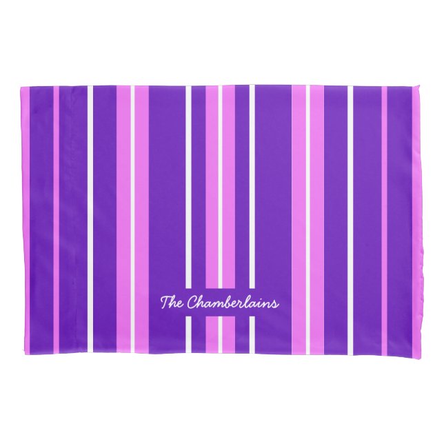 Bandas brancas e rosa, básicas e simples (Frente)