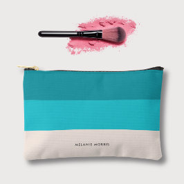 Bandas de praia azul fresca de Verão