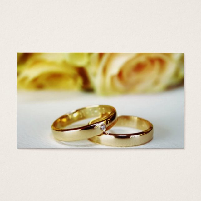 Bandas Douradas de Casamento (Frente)