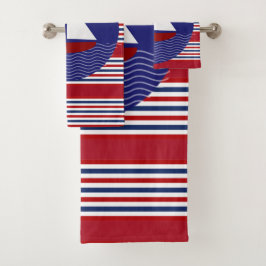 Bandas Patrióticas Velejando Conjunto de Bandejas