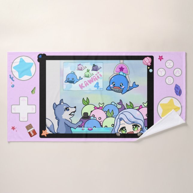 Bandas Toalhas Rosa (Toalha de Banho)