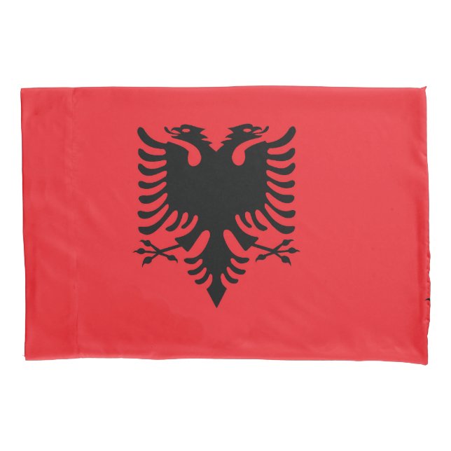 Bandeira albanesa (Frente)