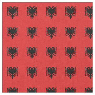 Bandeira Albanesa & Tecido de tendências da Albâ