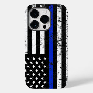 Bandeira americana afligida denominada polícia